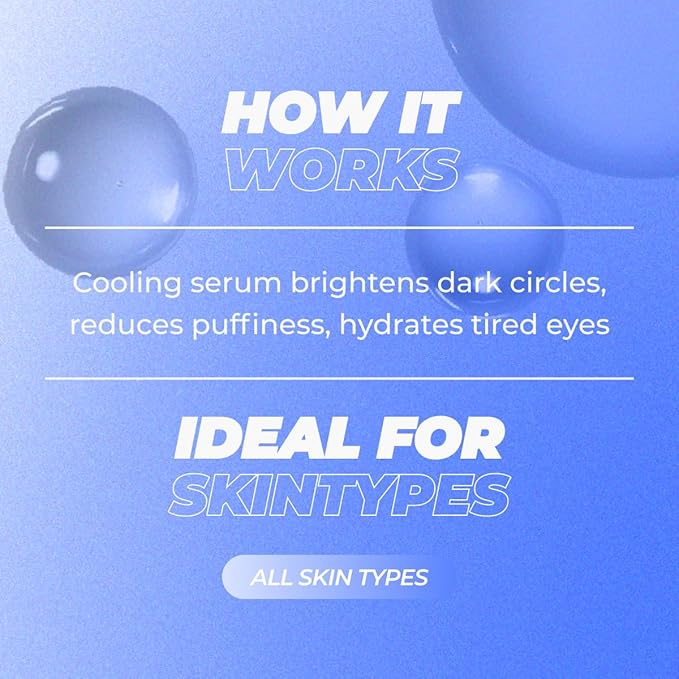 Vitamasques Brighten & De-puff Illuminating Eye Cream, Dark Circle Under Eyes Treatment, Under Eye Corrector, Get Rid of Bags Under Eyes Instantly, Dermatologist Tested - Made in Korea