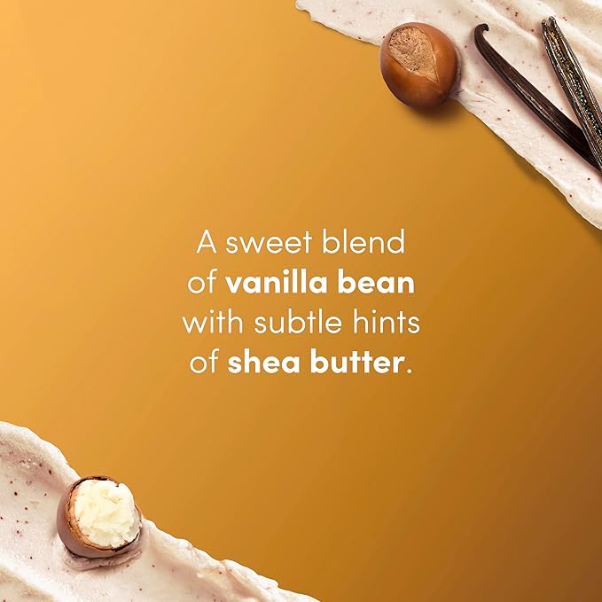 Dove Vanilla Body Scrub Exfoliates and Deeply Nourishes for Smooth, Radiant Skin 15oz