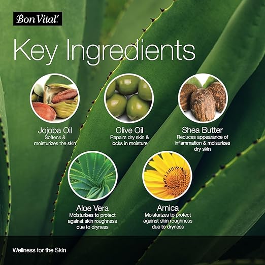 Bon Vital' Organica Massage Creme, Professional Massage Therapy Cream with Certified Organic Ingredients for Earth-Friendly Massage, Organic Jojoba Oil for Easy Glide, 1 Gal, Label may Vary