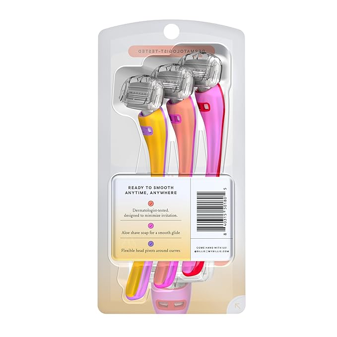 Billie Disposable Razors for Women - The Sunburst Set