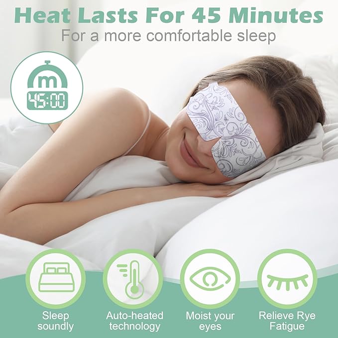 96 packs steam eye mask