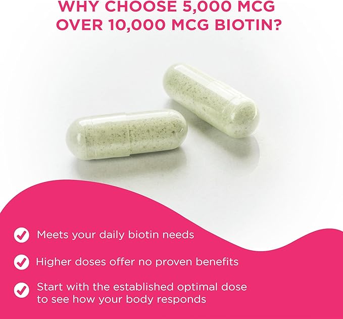 Vital Vitamins Brain Booster Plus + Biotin Complex Capsules