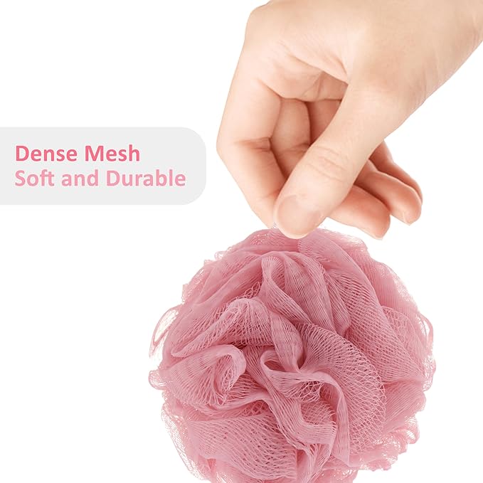 5 piece exfoliating loofah set