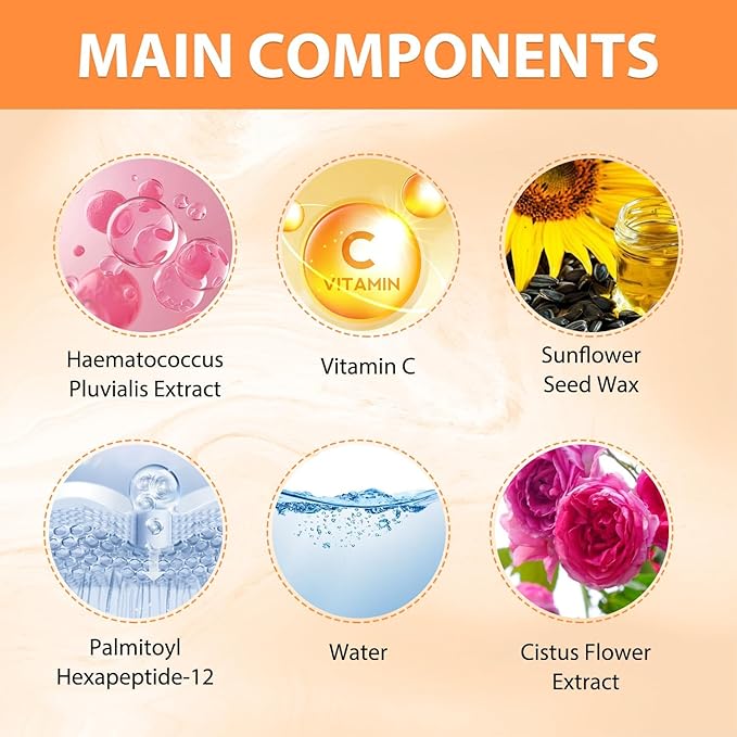 Revive + Glow Vitamin C Eye Balm,Hydrating Eye Cream,Improve Dark Circles,Refreshing and Non-Sticky (2 Pcs)