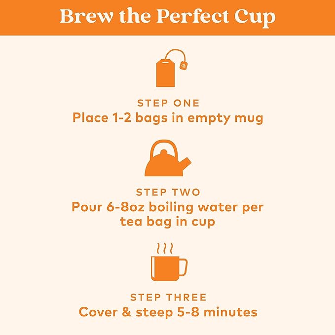 ORGANIC INDIA Tulsi Turmeric Ginger Tea Bags- Herbal Tea, Ginger Turmeric Tea, Immune Support, Aids Digestion, Caffeine-Free- 18 Infusion Bags, 1 Pack