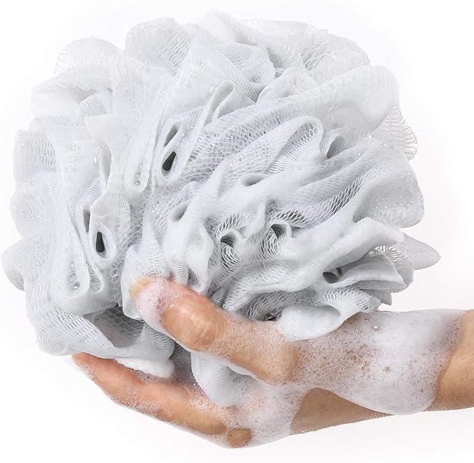 Btyms 4 pieces loofah sponges