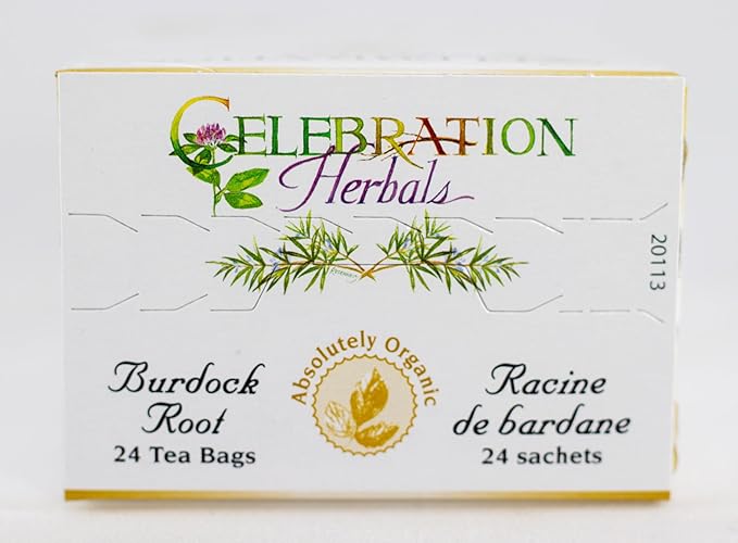 Celebration+Herbals%2c+Tea+Bags+Burdock+Root%2c+24+Count