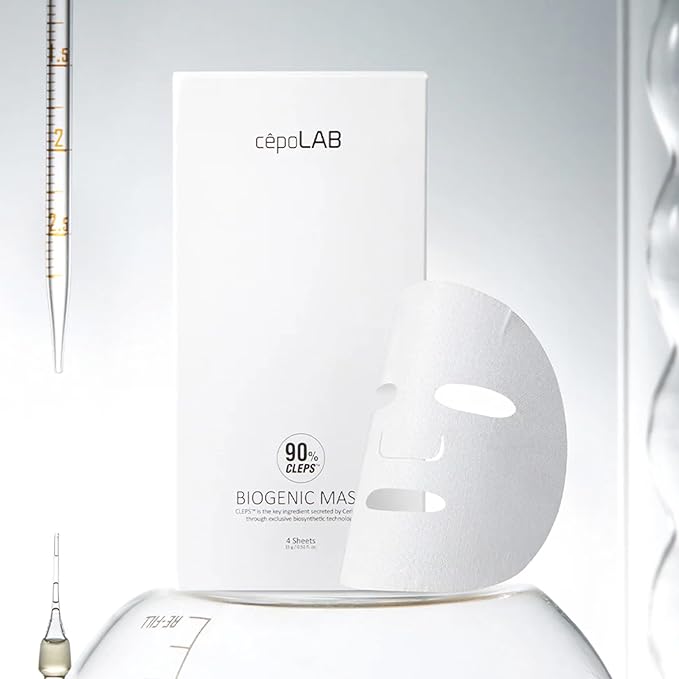 cepoLAB Biogenic Sheet Mask 4 Sheets (15g / 0.52 oz.)