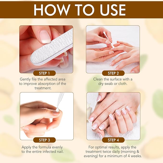 Ginger Nail Treatment, Nail Growth Serum, Ginger Nail Serum, Nail Repair Cuticles Oil, Ginger Nail Oil for Strengthen nails & Promote Nail Growth, Natural Plant Formula
