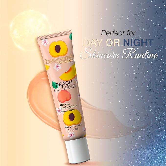 bellapierre Cosmetics Peach Lip Mask | Daily