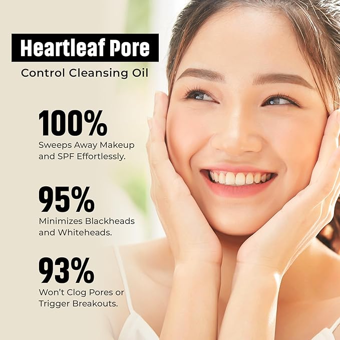 Jozy Pore Cleansing Oil – Lightweight Makeup & Blackhead Remover | Rose Fragrance, Hydrating | Gentle Botanical Cleanser for Sensitive Skin | Asian skincare | C-Beauty’s Answer to Glass Skin (200 ml)