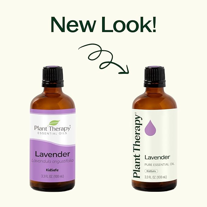 Plant Therapy Lavender Essential Oil 100% Pure, Undiluted, Natural Aromatherapy, Therapeutic Grade 100 mL (3.3 oz)