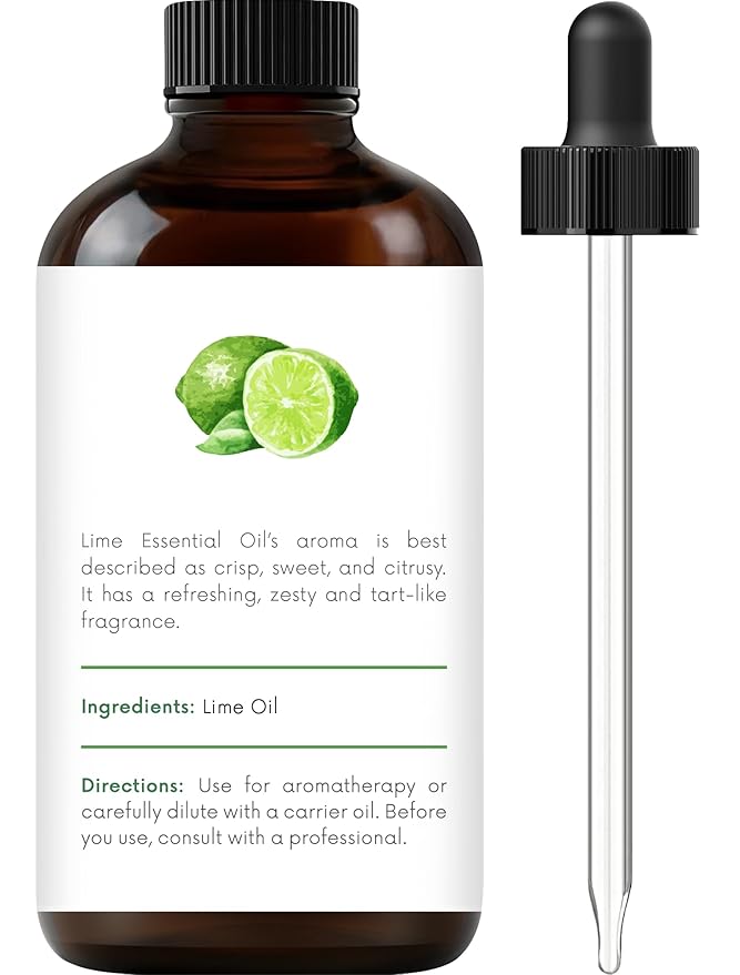 Handcraft Blends Lime Essential Oil - 1 Fl Oz - 100% Pure and Natural - Premium Grade Essential Oil for Diffuser and Aromatherapy