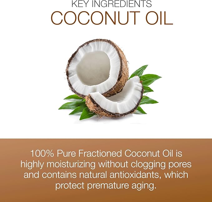 Bon Vital' Coconut Massage Oil with 100% Pure Fractionated Coconut Oil to Repair Dry Skin, Used by Massage Therapists and At-Home Use for Therapeutic Massages and Relaxation, 8 Oz, Label may Vary