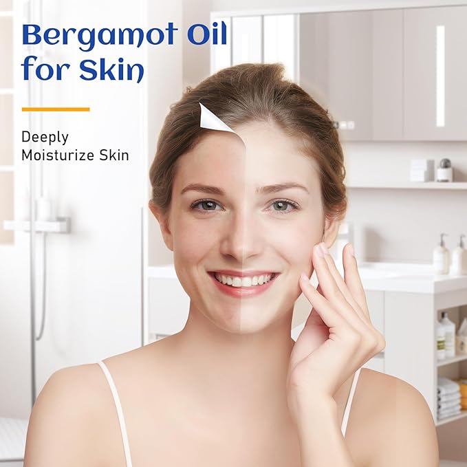 HIQILI 30ML Geranium Essential Oil， for Skin, Diffuser & Candle, 100% Pure and Natural - 1.01 Fl.Oz