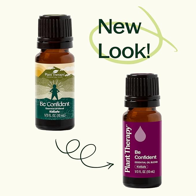 Plant Therapy Be Confident Essential Oil Blend 10 mL (1/3 oz) 100% Pure, Undiluted, Natural Aromatherapy