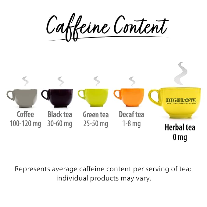 Bigelow Tea Sweet Dreams Herbal Tea, Caffeine Free Tea with Chamomile and Mint Herbs, 20 Count Box (Pack of 6), 120 Total Tea Bags