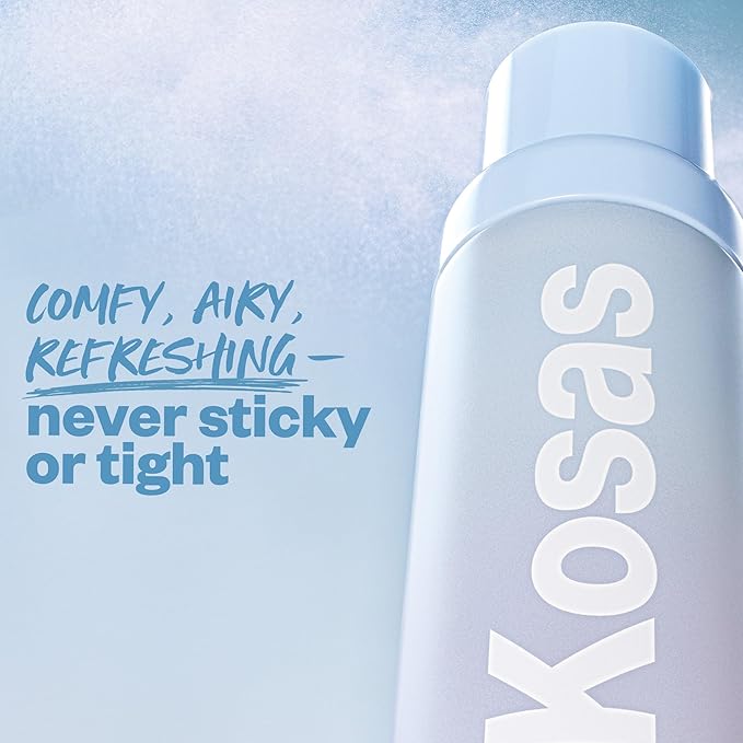Kosas Cloud Set Airy Setting Spray,+ Smoothing Mist – Hydrating Makeup Spray, Alcohol Free, Oil Free, 12-Hour Hold, Minimizes Appearance of Pores,Lightweight Refreshing Face Mist for All Skin Types