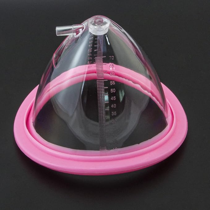 Elitzia ETSL0004 Accessories Cup70 Cup80 Cup90 Cup105 Cup120 One Pair for Chest Enlargement Vacuum Pump Breast Beauty Salon Spa Professional Equipment (Cup70)