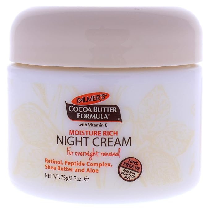 Palmer's Cocoa Butter Formula Moisture Rich Night Cream, 2.70 oz (Pack of 2)