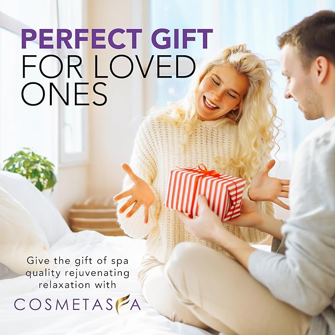 Lavender Relaxation Massage Oil - No Stain 100% Natural Blend of Spa Quality Oils for Soothing, Calming, Aromatic Massage Therapy 16.9 oz by Cosmetasa