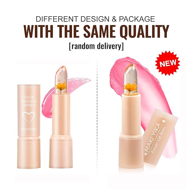 Flower Lip Balm - Color Changing (Purple)