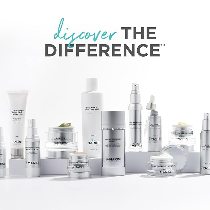 Jan Marini Starter Skin Care Management System - Travel-Size Skin Product Set with Cleanser, Face Serum, Face Lotion, Face Cream & Face Protectant - Skin Care System for Normal or Combination Skin