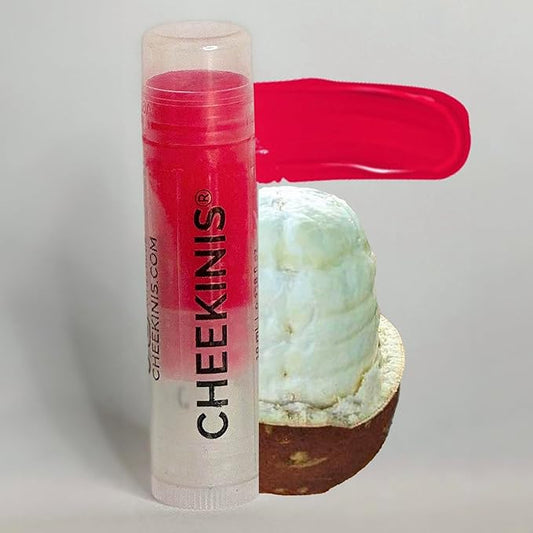 Cheekinis® Brazilian Cupuaçu Lip Balm (Ruby)