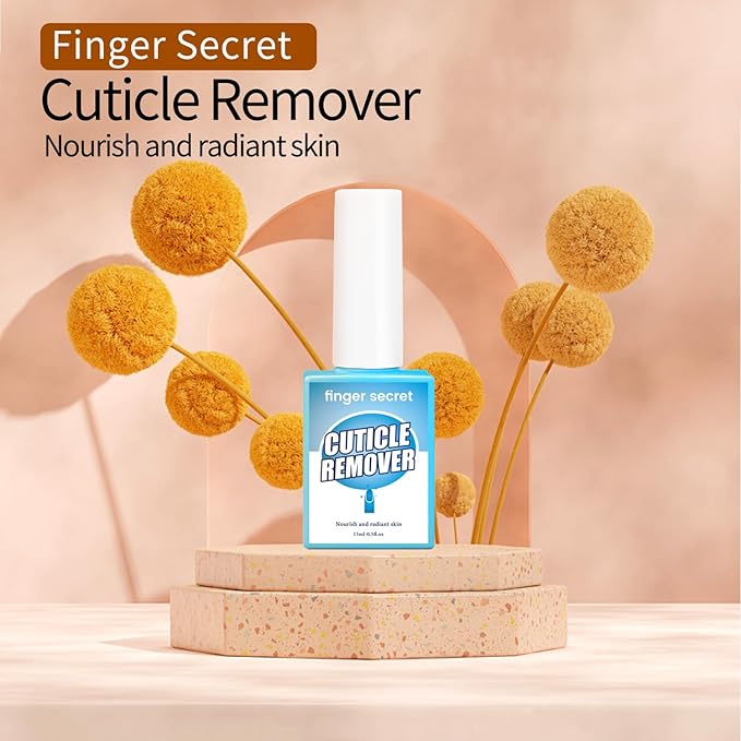 Cuticle Remover Liquid, Professional Nail Care Solution Cuticle Remover Set Nail Care Cuticle Remover Cream Cuticle Removing Fluids Cuticle Care