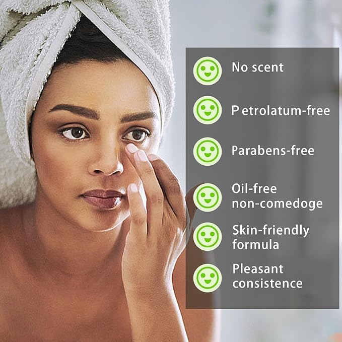 Eye Cream, Under Eye Cream for Dark Circles, Eye Cream for Puffiness and Bags Under Eye and Wrinkles with Retinol Caffeine for All Skin Types, 0.5 Fl oz