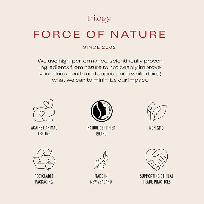 Trilogy Aromatic Certified Organic Rosehip Oil, Lavender & Frankincense Luxury Skincare, 1.5 fl oz