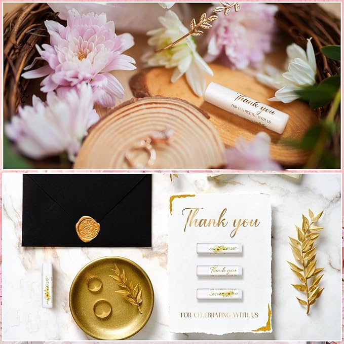 Dunzy 50 Pcs Thank You Gift (Sunflower)