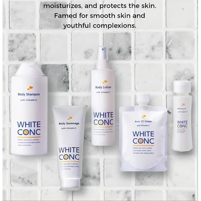 Vitamin C Moisturizing Body Lotion Spray, Japanese Hydrating Body Moisturizer for Dry Skin for Women & Men, Nourishing Skincare 8.2 oz