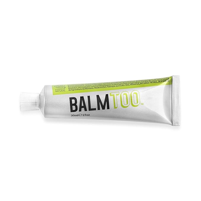 Hurraw! Balmtoo Squeezable Balm, Lemon Balm Organic.