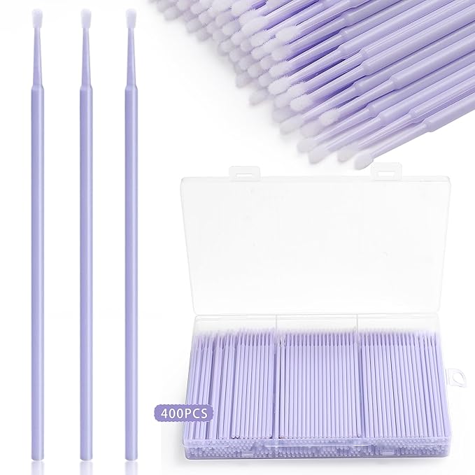 400 pcs micro applicator brushes,jassins