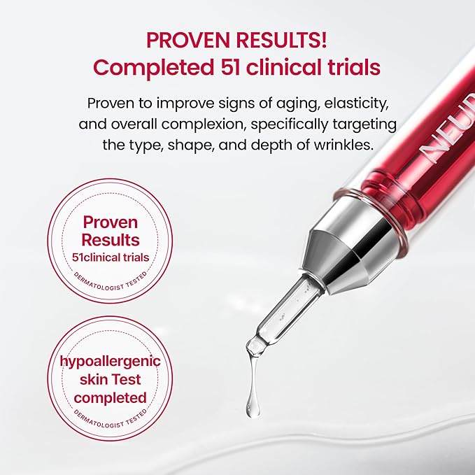 Core Time Ampoule, All-in-One Lifting Revitalizing Serum To Reduce Fine Lines Glowing Radiant Complexion (15ml/0.5 fl. oz x 2ea)