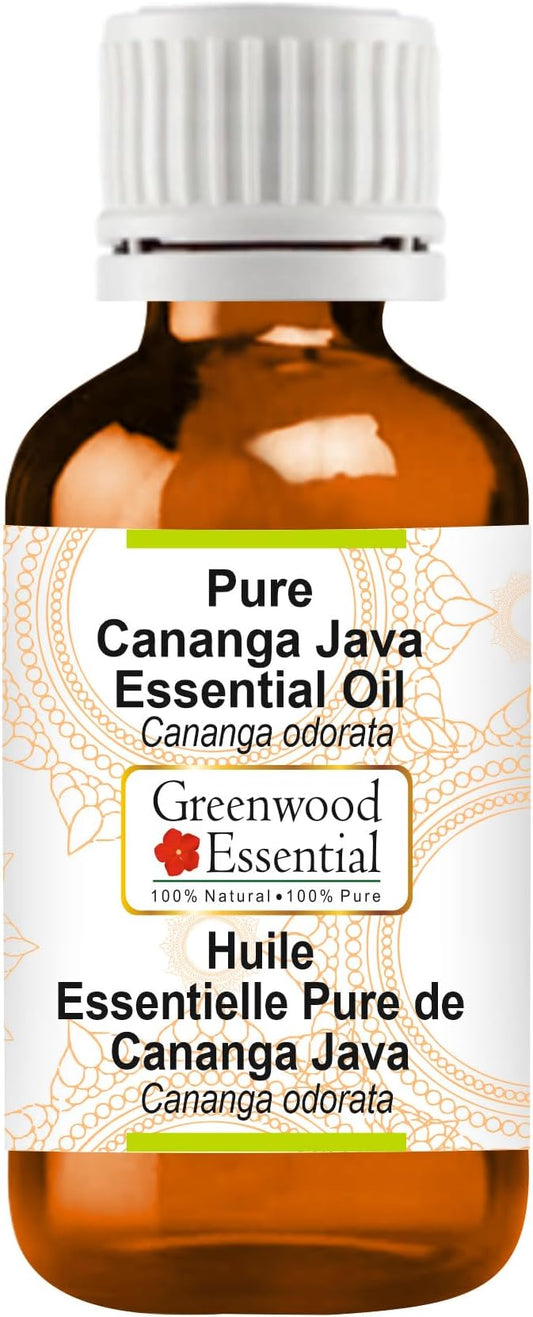 Pure Cananga Java Essential Oil (Cananga odorata) Steam Distilled 30ml (1.01 oz)