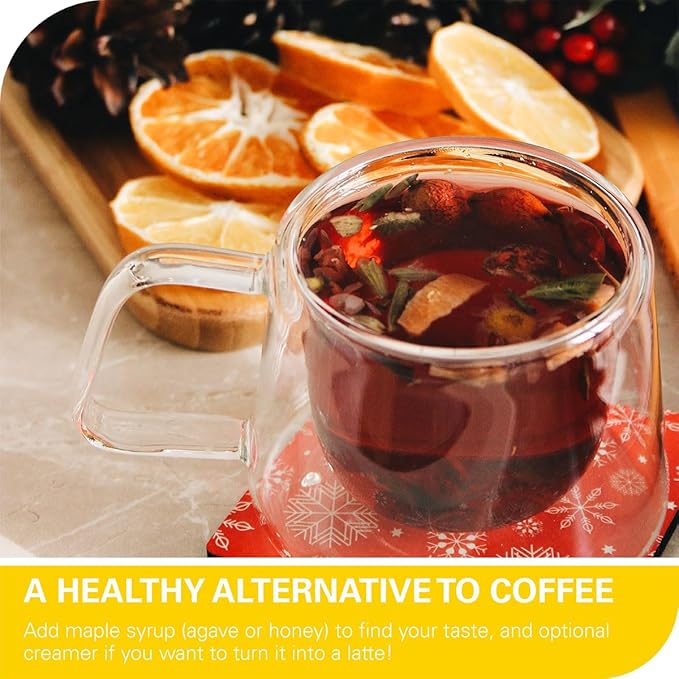 WT WEETEE Organic Roasted Dandelion Root Tea Bags, Dandelion Herbal Tea 100 Count, Caffeine Free, Support Healthy, Vitamins Rich