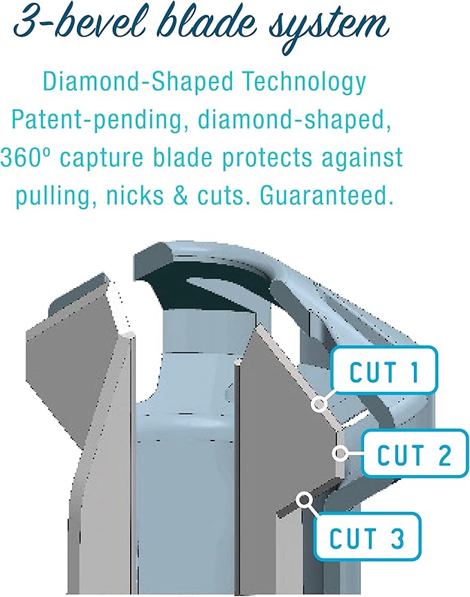 Conair Ear and Nose Hair Trimmer for Women, Cordless Battery-Powered, Patent 360 Bevel Blade for No Pull, No Snag Trimming Experience, True Glow by Conair