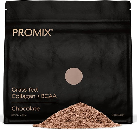 ProMix Nutrition Whey Protein Powder, Chocolate Peanut Butter - Grass-Fed - ­Post Workout Fitness & Nutrition Shakes, Smoothies, Baking & Cooking Recipes - Gluten-Free - 2.5 Pound (Pack of 1)