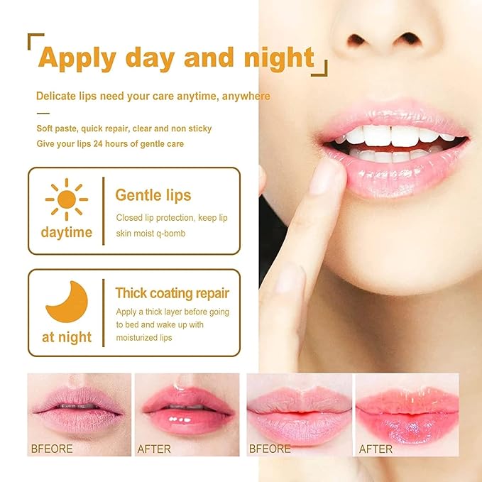4 PCS Bee Lip Mask Balm Lines