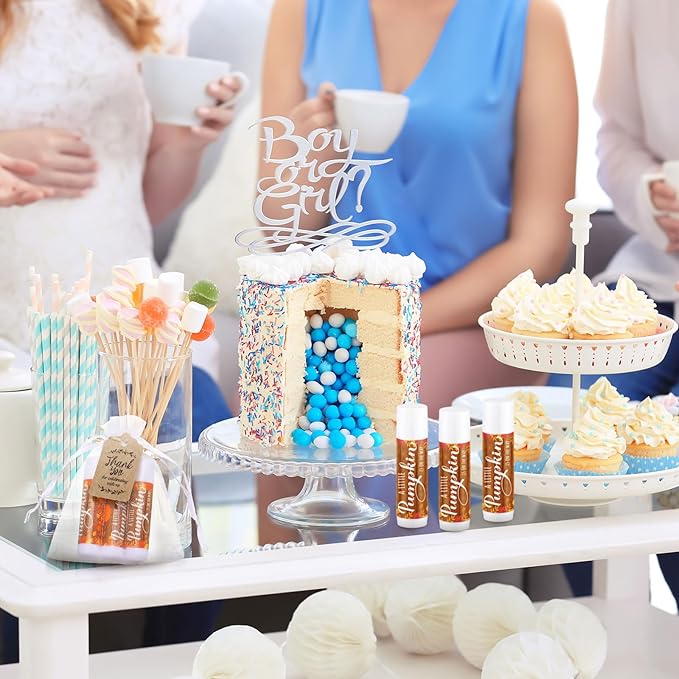 Demissle 50 Pcs Baby Shower Lip Reveal