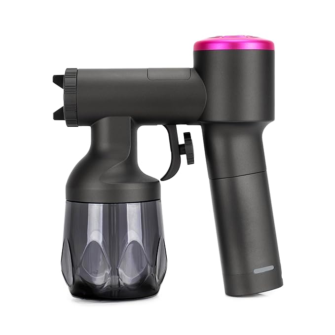 Cordless Spray Tan Machine Portable Beach Tanning Machine Hose-less and Rechargeable Airbrush Tan Machine Self-Tanners With Carry Case Used for Beach Tan Home Tan Salon DIY Tan Mobile Tan