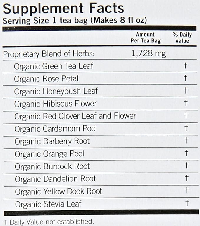 Yogi Skin DeTox Tea 16 bags