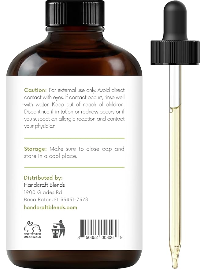 Handcraft Blends Lemongrass Essential Oil - Huge 4 Fl Oz - 100% Pure and Natural - Premium Grade Essential Oil for Diffuser and Aromatherapy