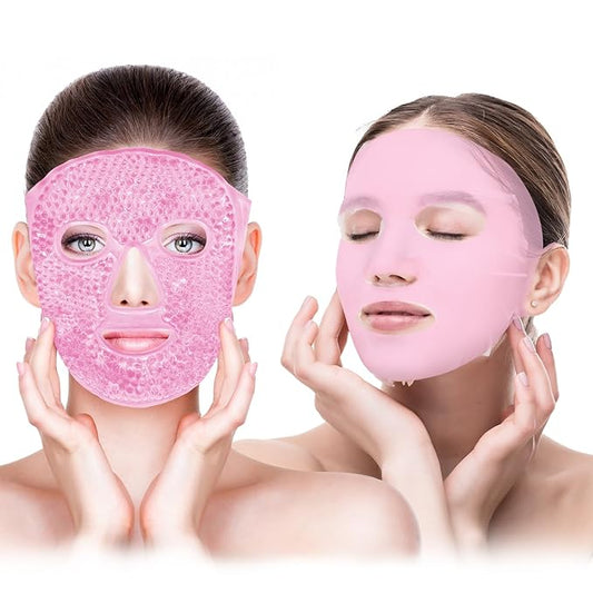 Ice face mask and silicone