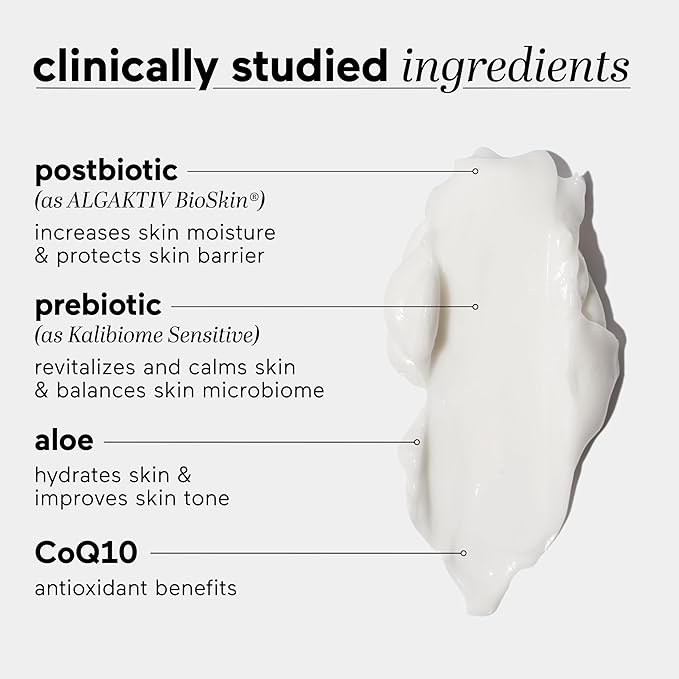 mindbodygreen postbiotic body lotion - Ultra-hydrating, firming, and clean body lotion with next-gen pre and postbiotics, aloe, oat oil, shea butter, coenzyme QIO. Vegan. Paraben and phthalate free.