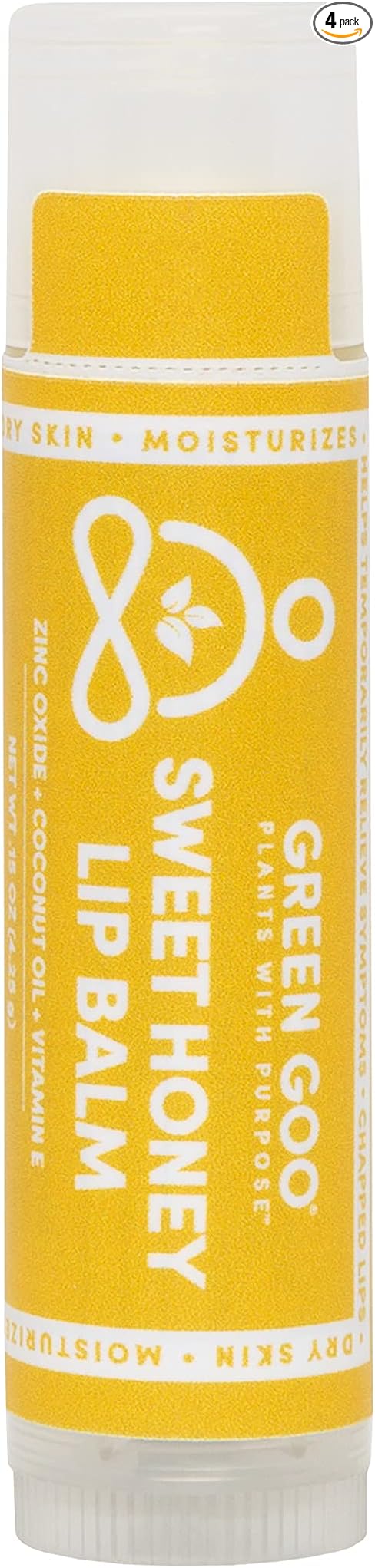 Green Goo All-Natural Lip Balm, Sweet