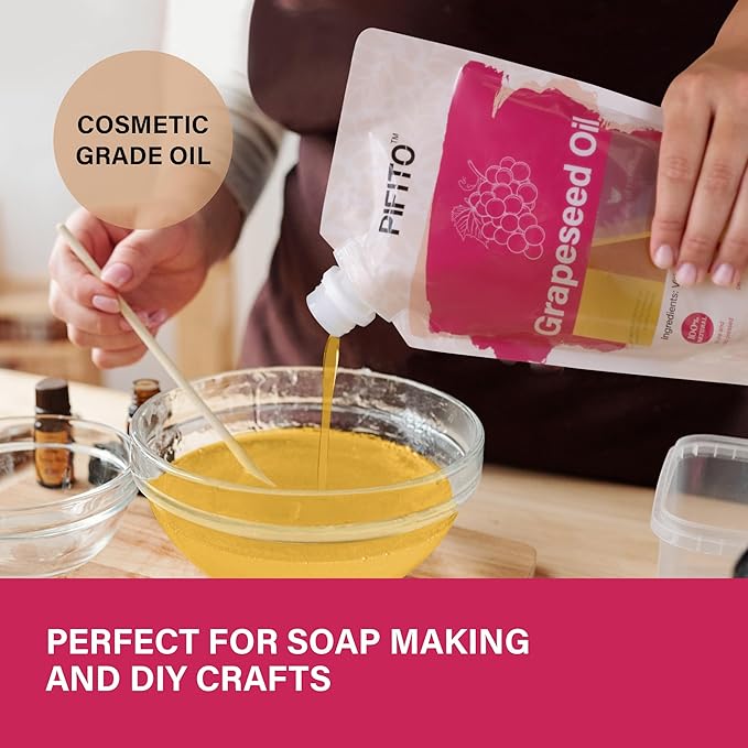 Sweet Almond Oil (16 oz) for Soap Making │ Premium 100% Pure and Natural Carrier Oil for Essential Oils, Skin Care, Hair and Body Oil, Moisturizing Massage Oil for Aromatherapy