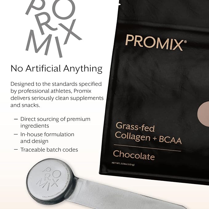 ProMix Nutrition Whey Protein Powder, Chocolate Peanut Butter - Grass-Fed - ­Post Workout Fitness & Nutrition Shakes, Smoothies, Baking & Cooking Recipes - Gluten-Free - 2.5 Pound (Pack of 1)